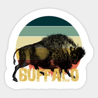 Buffalo Sticker